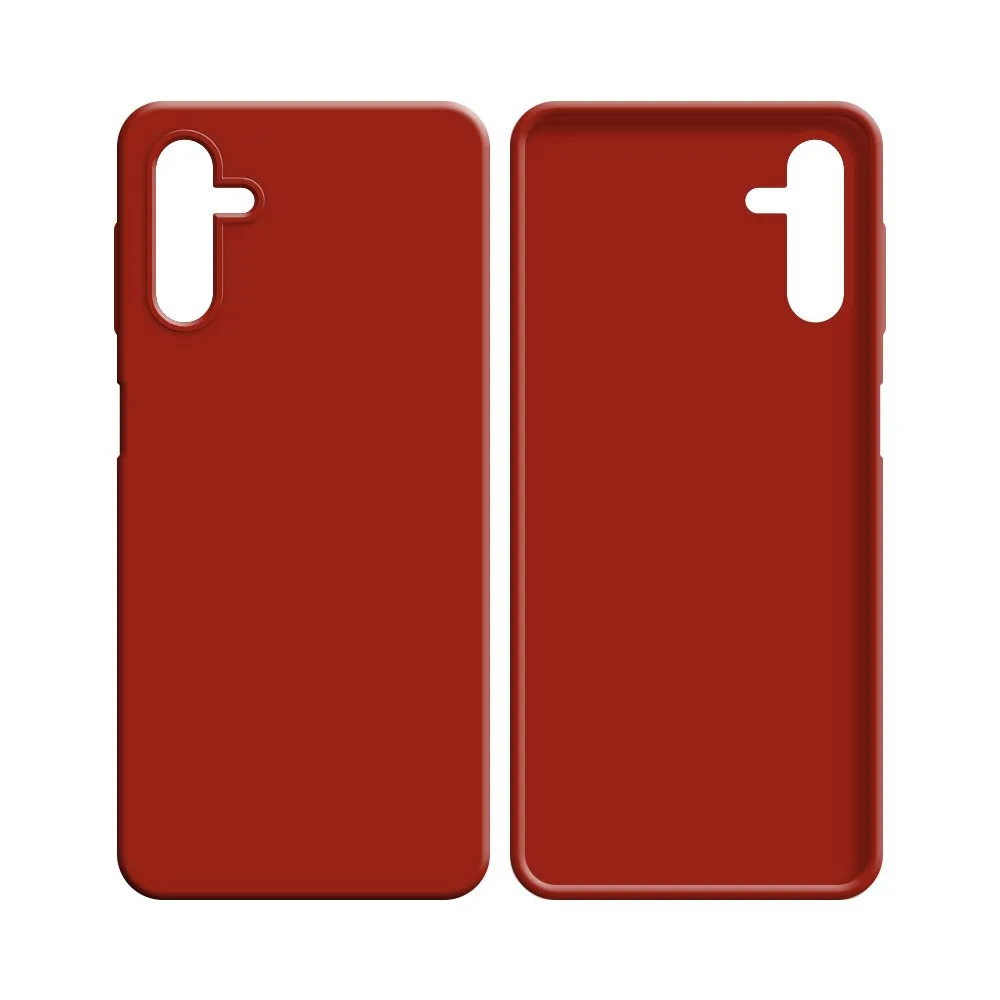 Coque Silicone Compatible pour Samsung Galaxy A13 5G A136/Galaxy A04s A047F (#1) Rouge — vue 2
