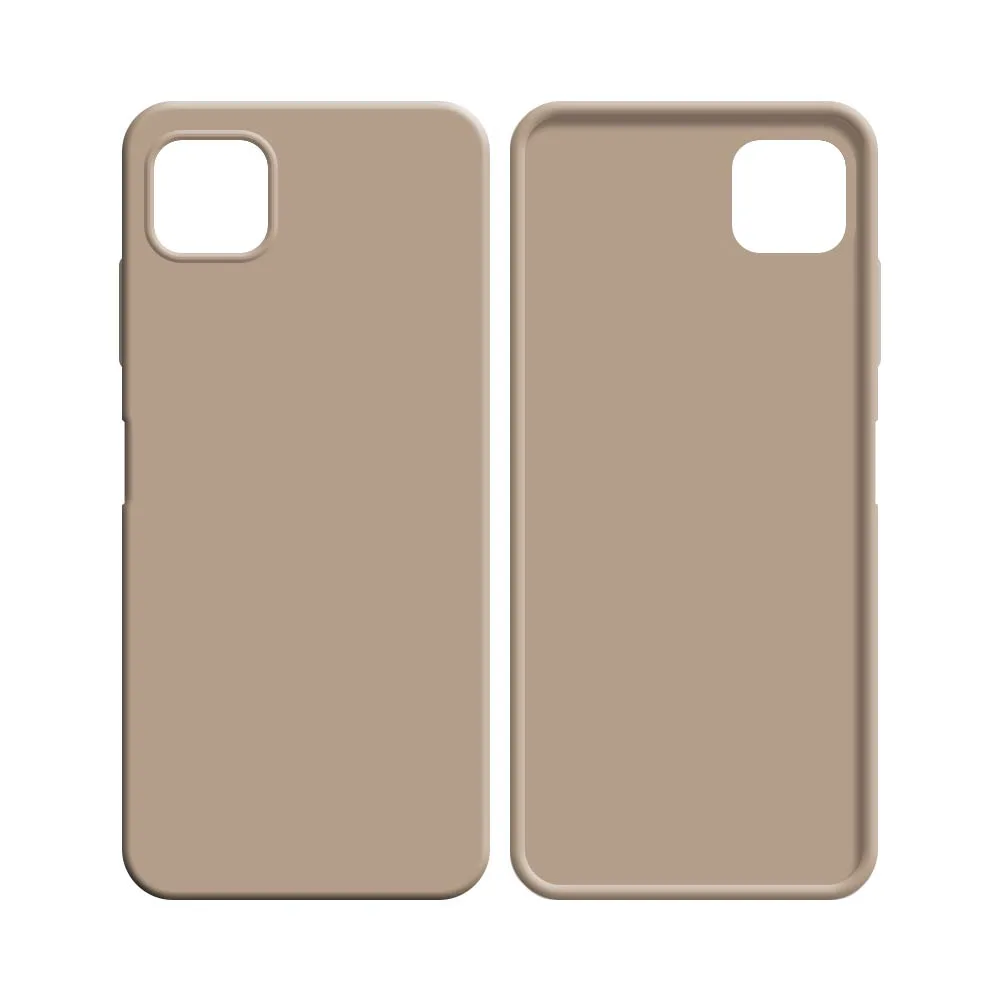 Coque Silicone Compatible pour Samsung Galaxy A12 A125 & M12 M127 Rose Gold — vue 2