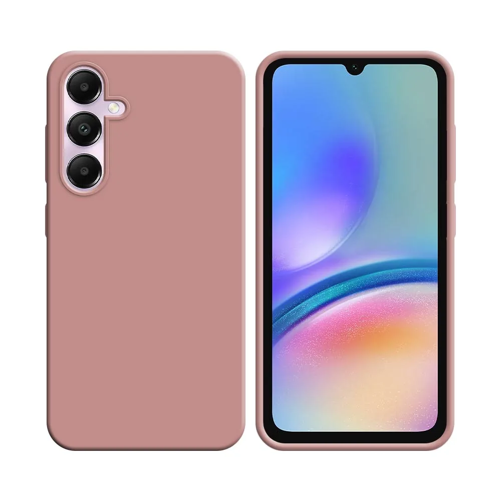 Coque Silicone Compatible pour Samsung Galaxy A05s A057 Rose