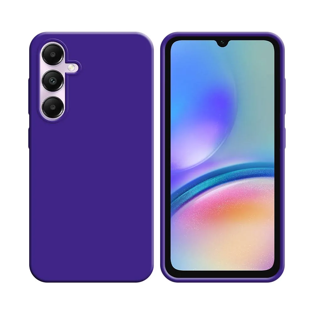 Coque Silicone Compatible pour Samsung Galaxy A05s A057 Mauve