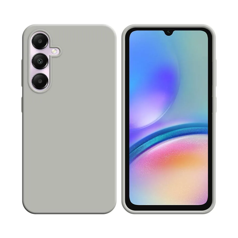 Coque Silicone Compatible pour Samsung Galaxy A05s A057 Blanc