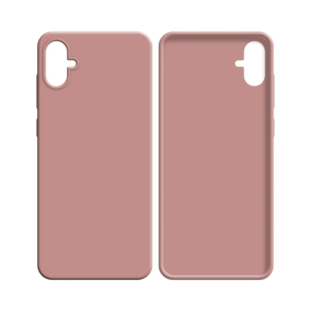 Coque Silicone Compatible pour Samsung Galaxy A05 A055 Rose — vue 2