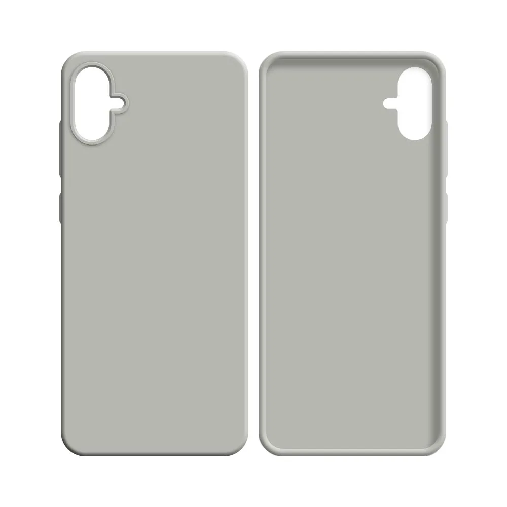 Coque Silicone Compatible pour Samsung Galaxy A05 A055 (#9) Blanc