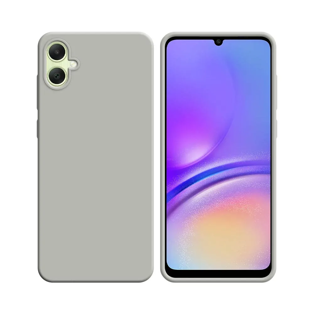 Coque Silicone Compatible pour Samsung Galaxy A05 A055 (#9) Blanc — vue 2