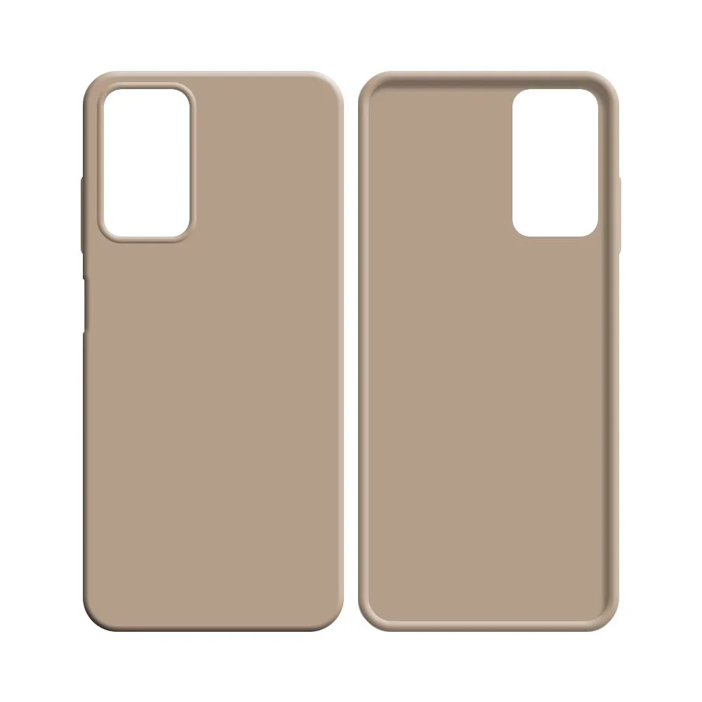 Coque Silicone Compatible pour Samsung Galaxy A03s A037 Rose Gold — vue 2