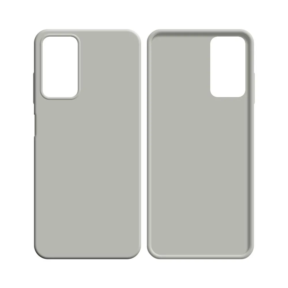 Coque Silicone Compatible pour Samsung Galaxy A03s A037 Blanc — vue 2