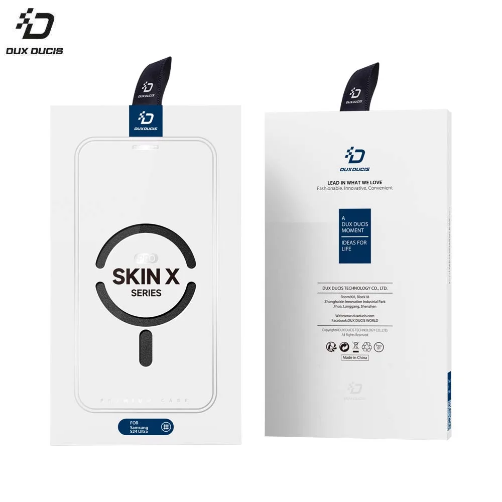 Housse de Protection Skin X Pro Dux Ducis pour Samsung Galaxy S24 Ultra 5G S928 MagSafe Bleu — vue 2