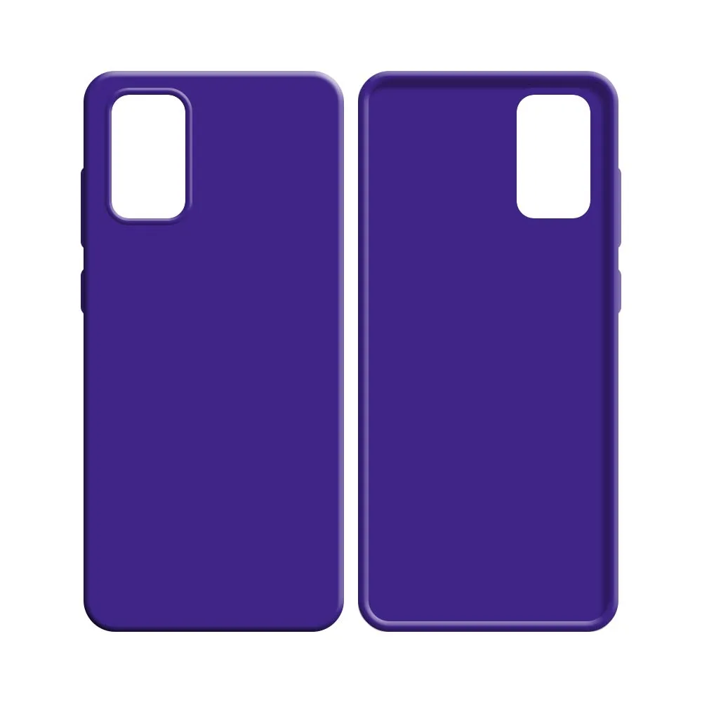 Coque Silicone Compatible pour Samsung Galaxy A52 5G A526, A52 4G A525 & A52s 5G A528 Mauve — vue 2