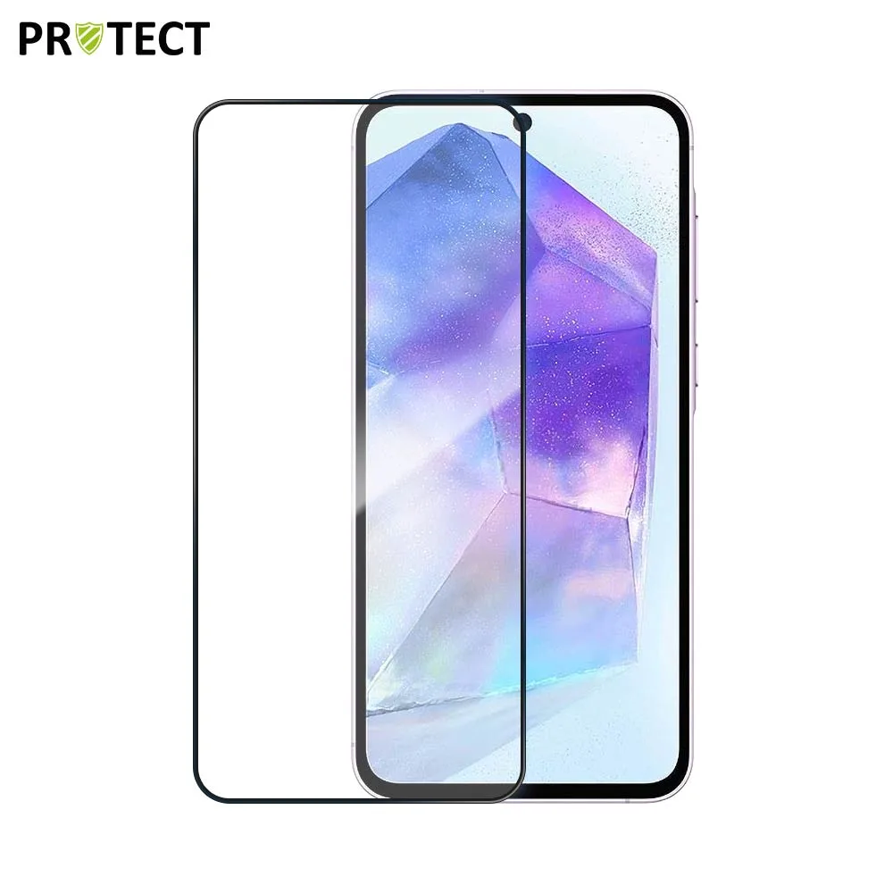 Verre Trempé Intégral PROTECT Samsung Galaxy A55 5G Noir