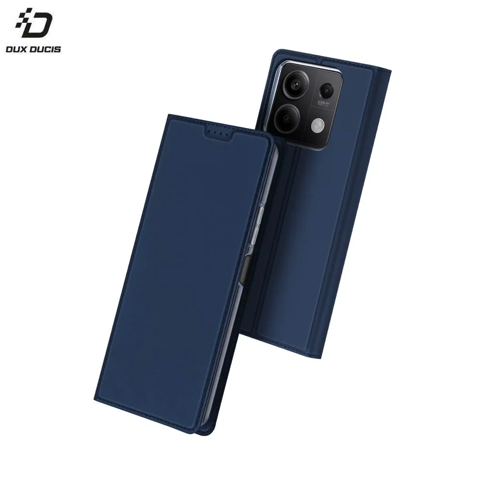 Housse de Protection Skin Pro Dux Ducis pour Xiaomi Redmi Note 13 5G Bleu