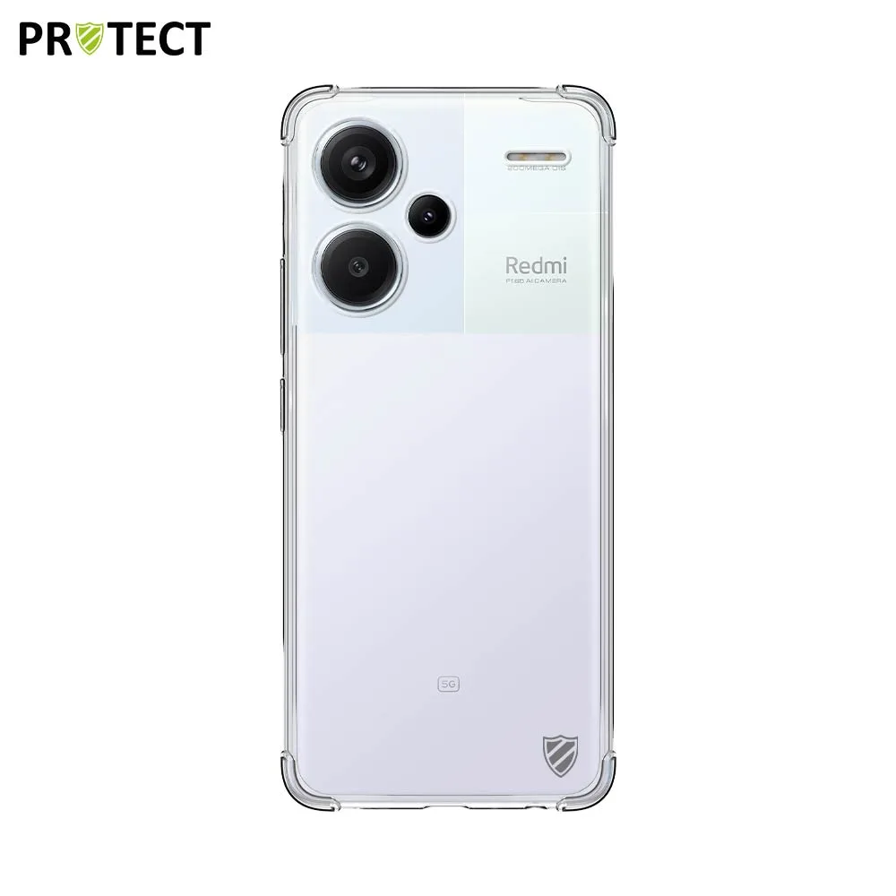 Coque Silicone Renforcée PROTECT pour Xiaomi Redmi Note 13 Pro+ 5G Transparent — vue 2