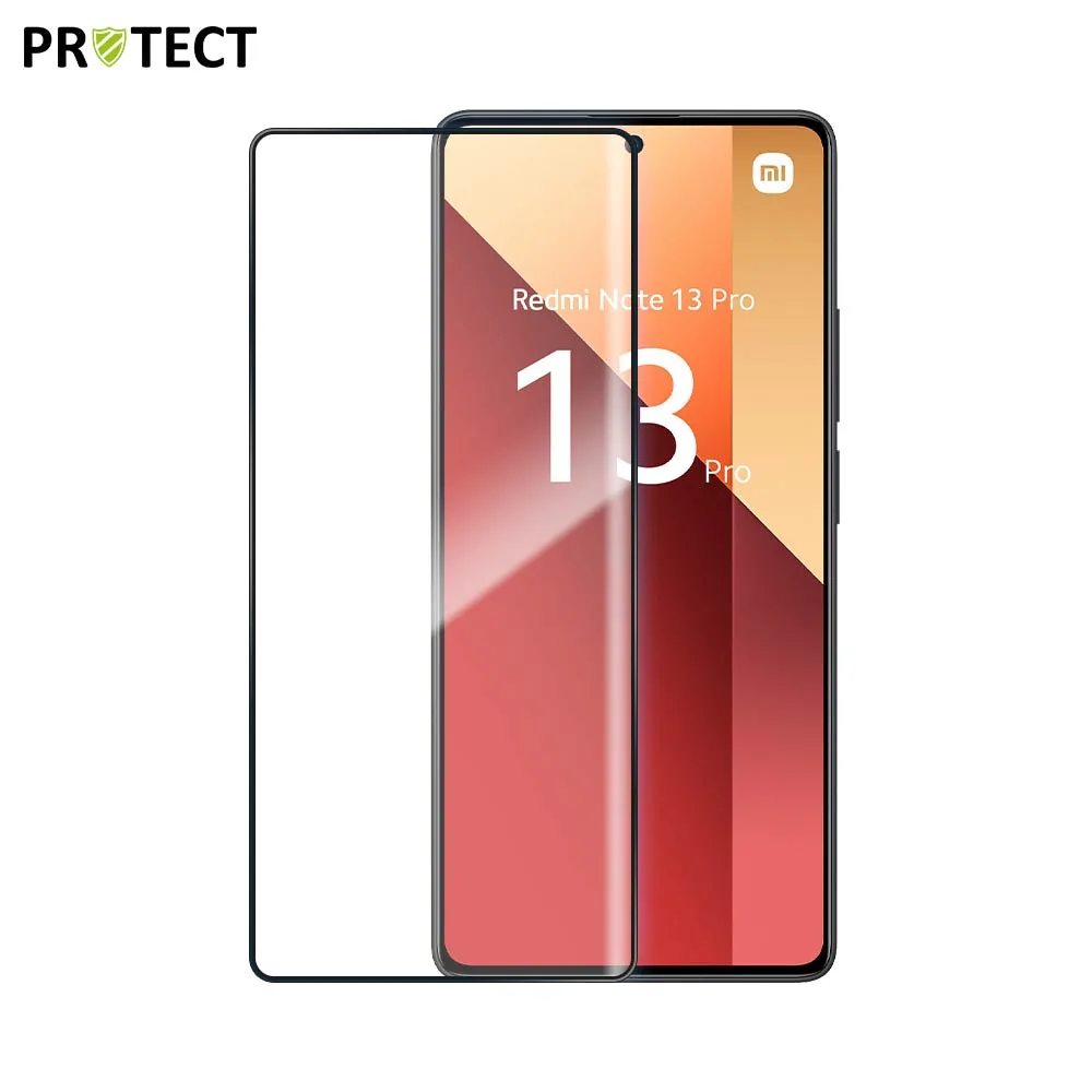 Verre Trempé Intégral PROTECT pour Xiaomi Redmi Note 13 Pro 4G Noir