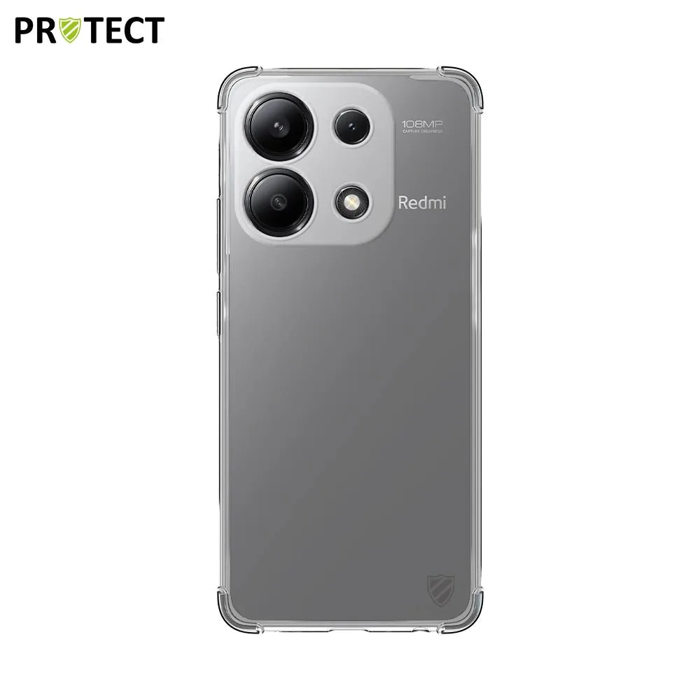 Coque Silicone Renforcée PROTECT pour Xiaomi Redmi Note 13 4G Transparent — vue 2