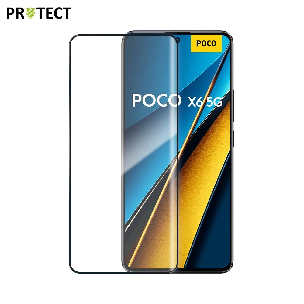 Verre Trempé Intégral PROTECT Xiaomi Poco X6 5G Noir