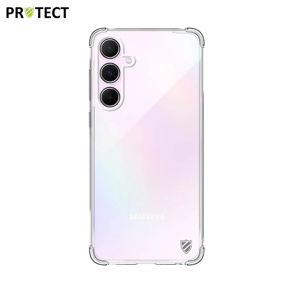Coque Silicone Renforcée PROTECT pour Samsung Galaxy A35 5G A356 Transparent — vue 2