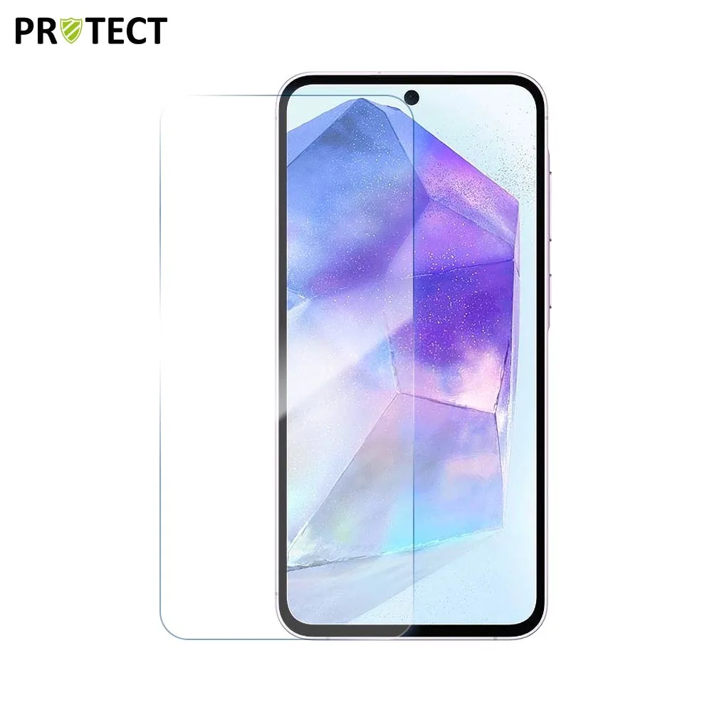 Verre Trempé Classique PROTECT pour Samsung Galaxy A35 5G A356 Transparent