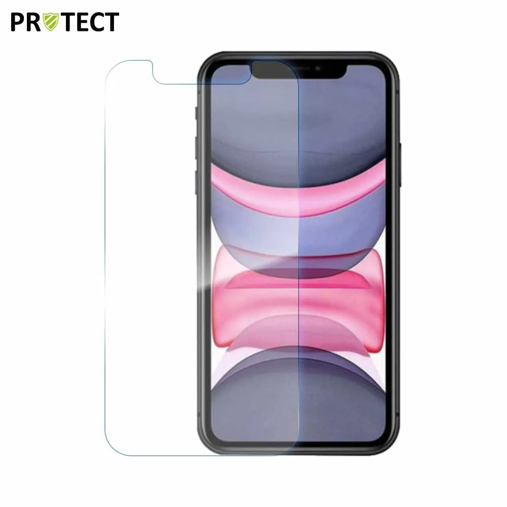 Pack Verre Trempé Classique PROTECT pour Apple iPhone 11 & XR x10 Transparent