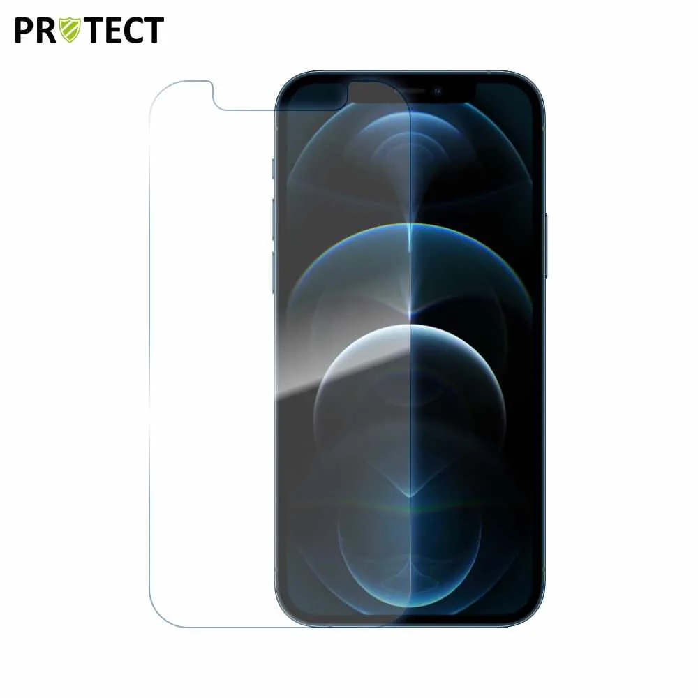 Verre Trempé Classique PROTECT pour Apple iPhone 12 & 12 Pro Transparent