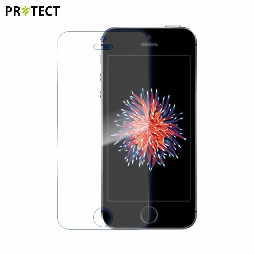 Verre Trempé Classique PROTECT Apple iPhone 5, 5S & SE (1er Gen) Transparent