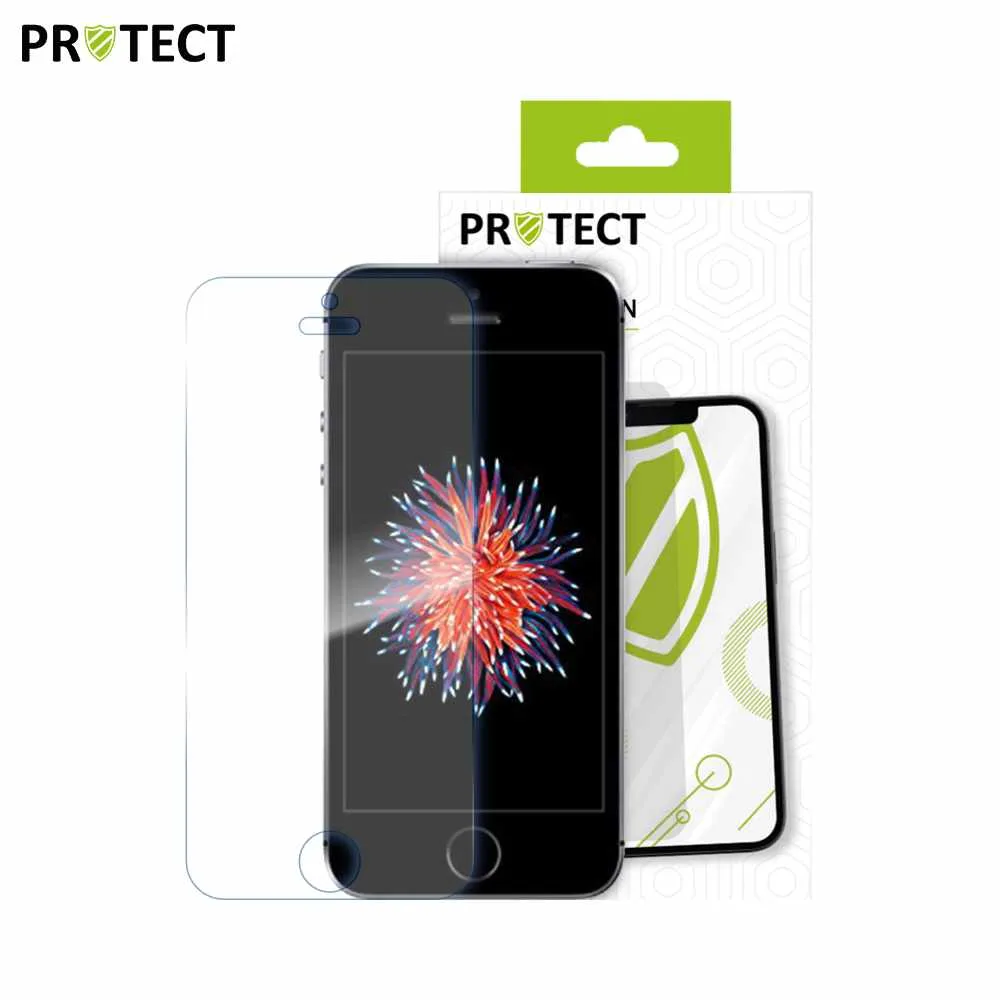 Verre Trempé Classique PROTECT pour Apple iPhone 5, 5S & SE (1er Gen) Transparent — vue 2