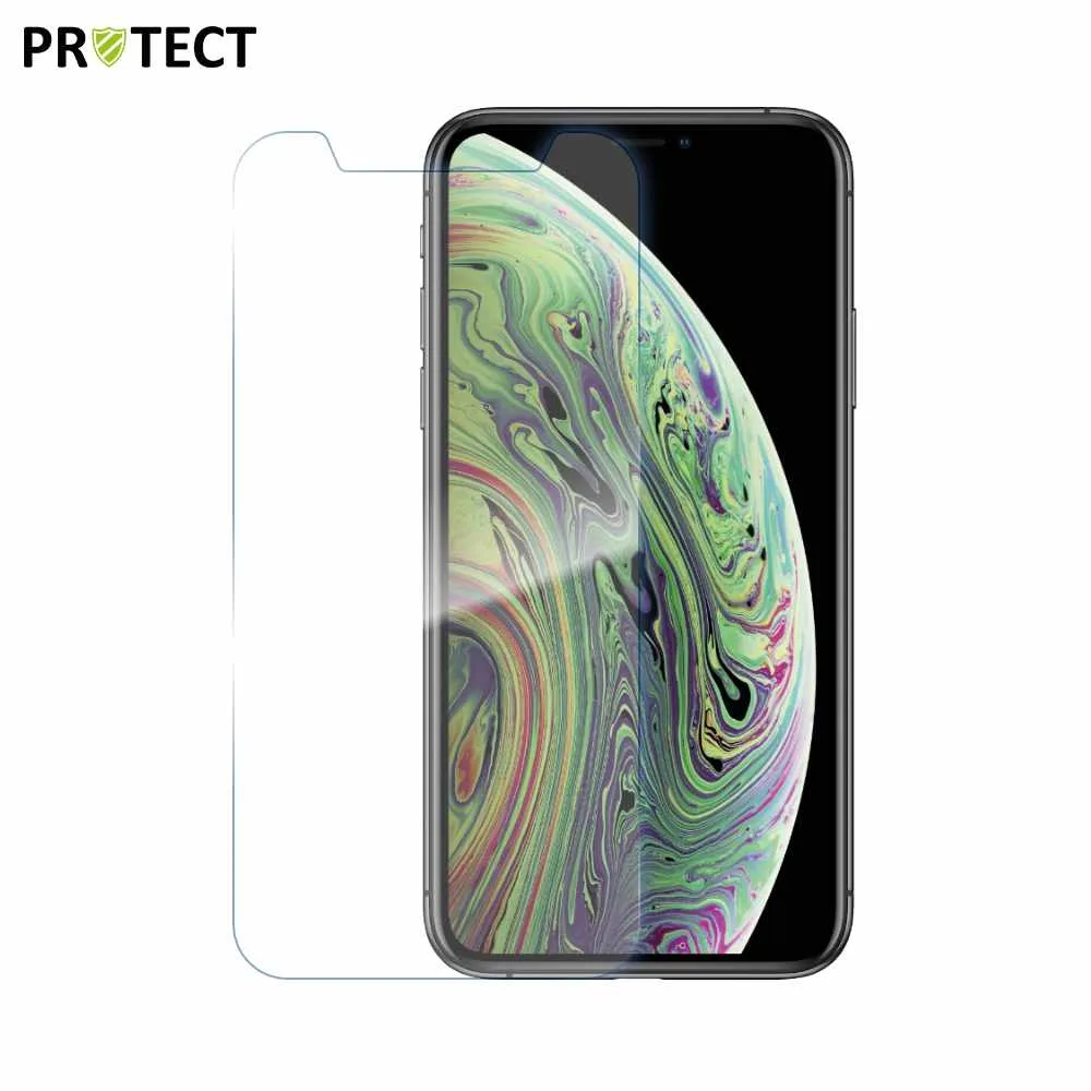 Verre Trempé Classique PROTECT pour Apple iPhone 11 Pro, X & XS Transparent