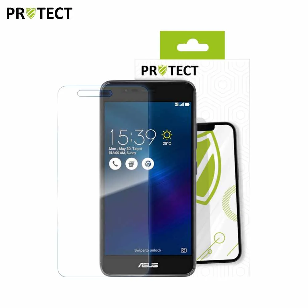 Verre Trempé Classique PROTECT pour Asus ZenFone 3 Max ZC520TL Transparent — vue 2