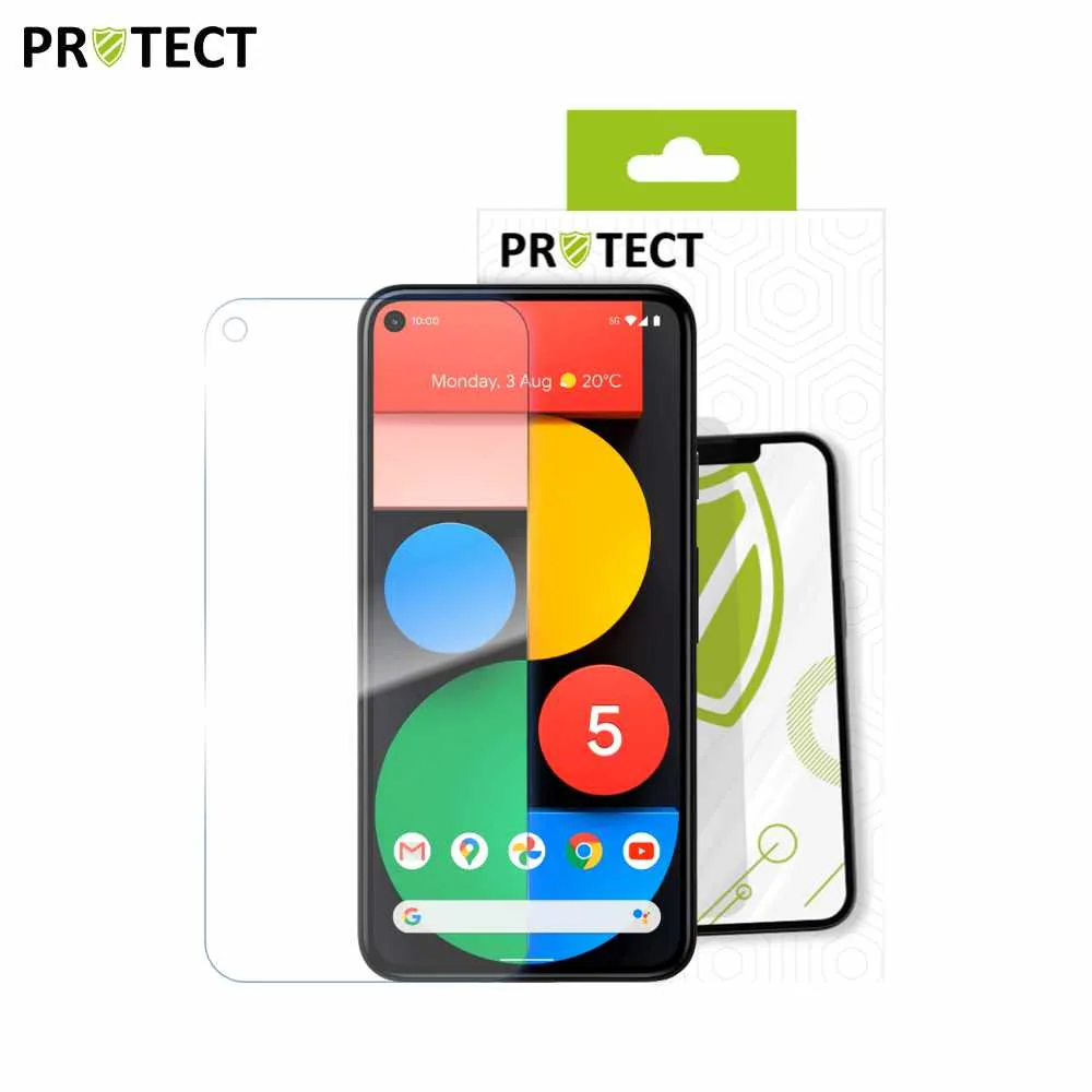 Verre Trempé Classique PROTECT pour Google Pixel 5 Transparent