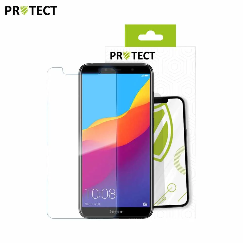 Verre Trempé Classique PROTECT pour Honor 7A Transparent — vue 2