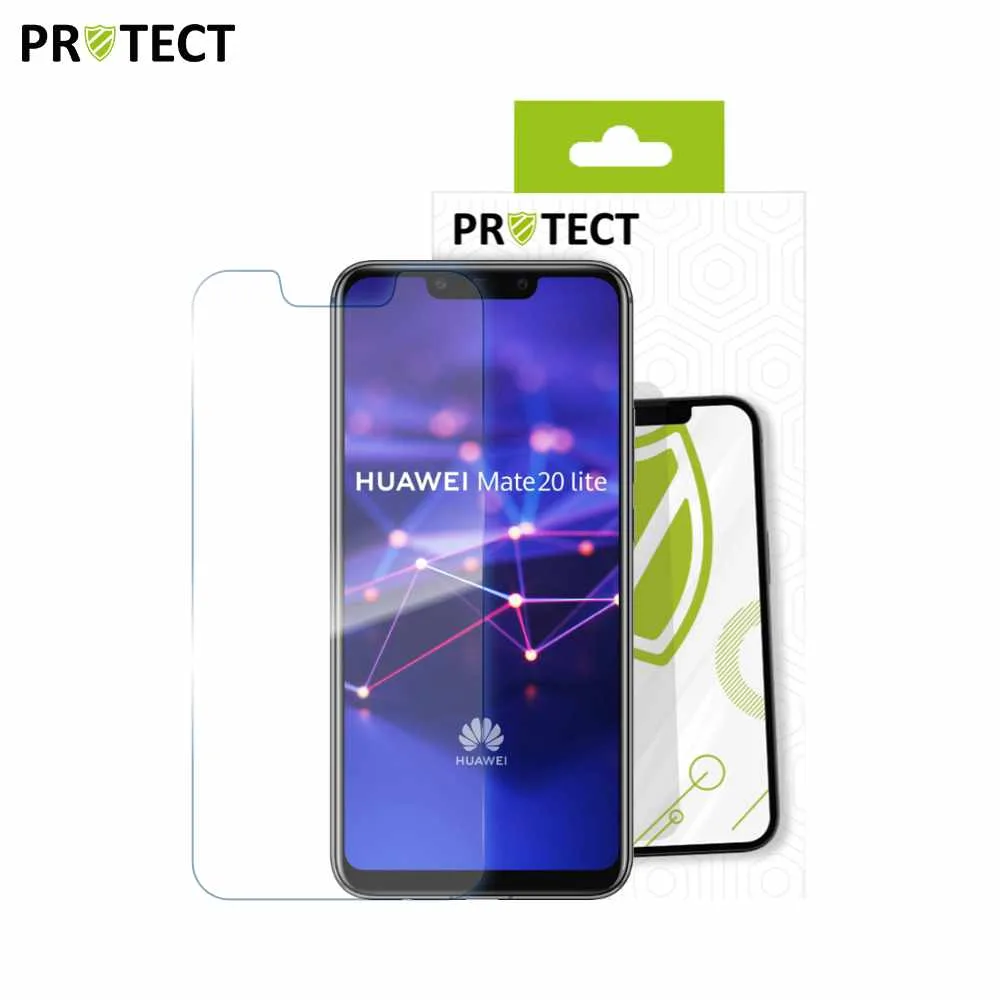 Verre Trempé Classique PROTECT pour Huawei Mate 20 Lite Transparent — vue 2