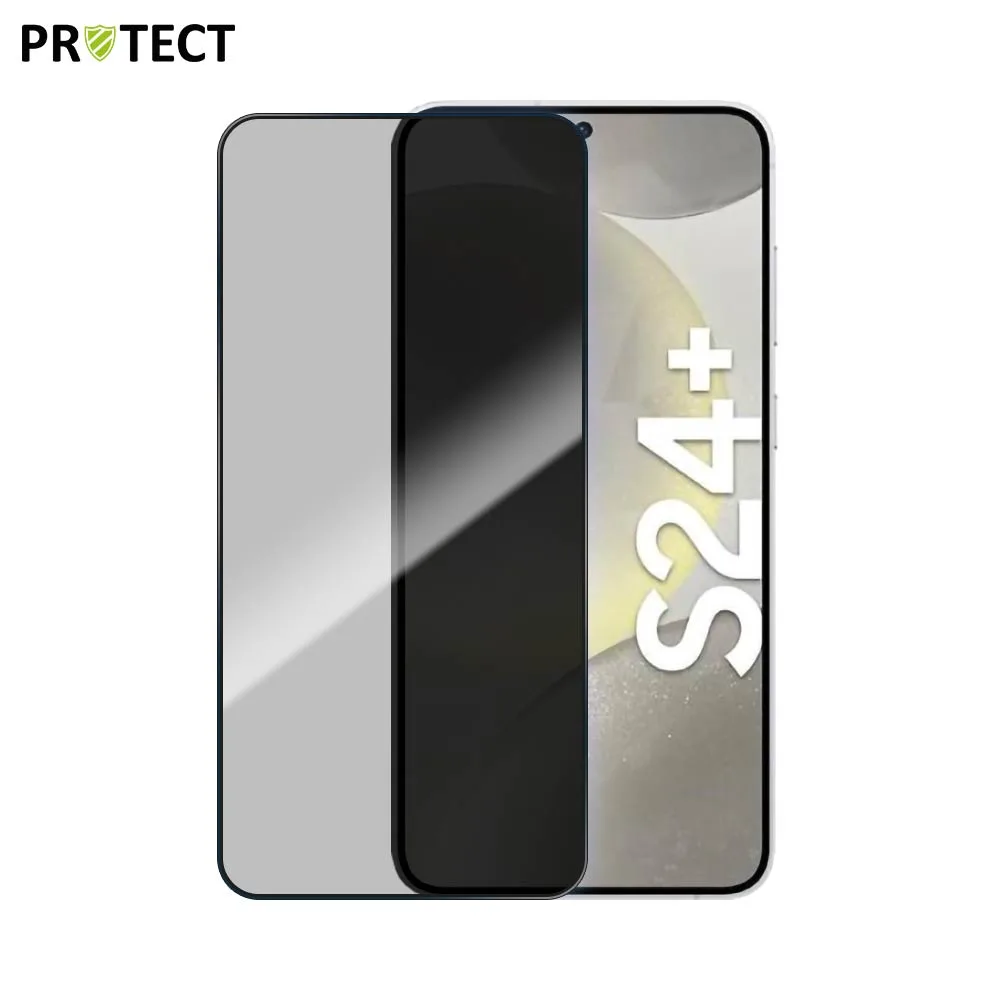 Verre Trempé PRIVACY PROTECT pour Samsung Galaxy S24 Plus 5G S926 Transparent