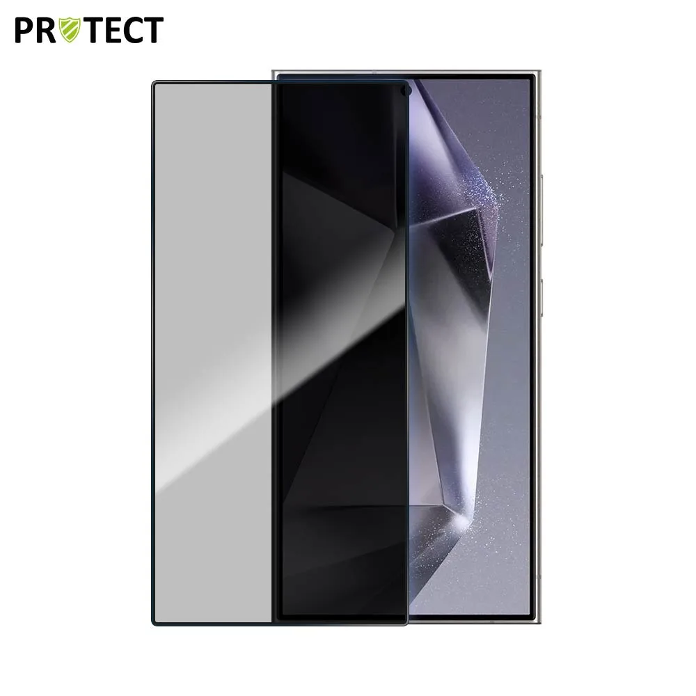 Verre Trempé PRIVACY PROTECT pour Samsung Galaxy S24 Ultra 5G S928 Transparent