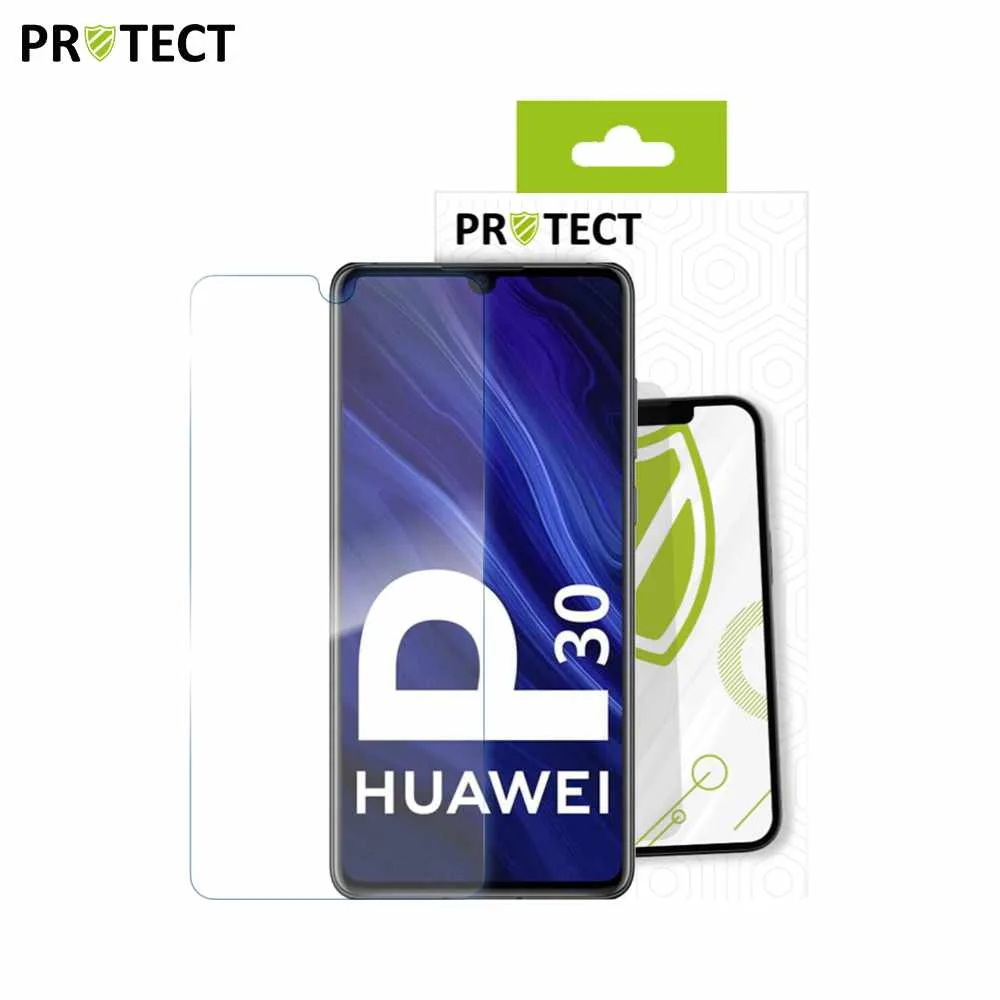 Verre Trempé Classique PROTECT pour Huawei P30 Transparent — vue 2