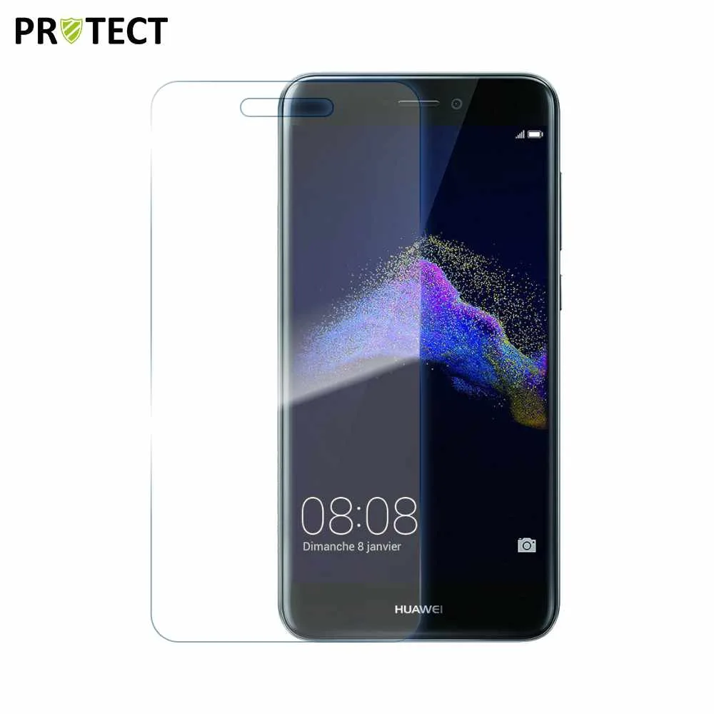 Verre Trempé Classique PROTECT pour Huawei P8 Lite 2017 Transparent