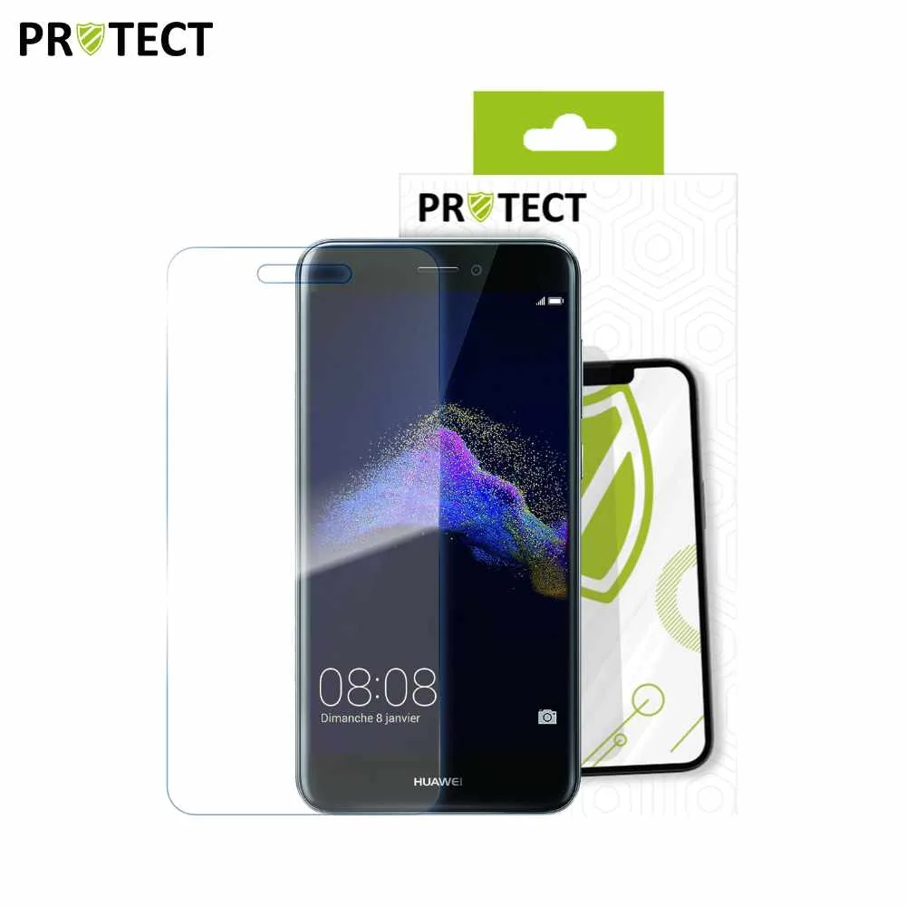 Verre Trempé Classique PROTECT pour Huawei P8 Lite 2017 Transparent — vue 2