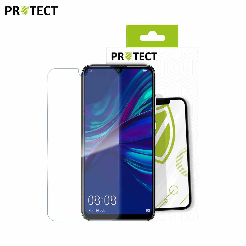 Verre Trempé Classique PROTECT pour Huawei P Smart 2019 Transparent — vue 2