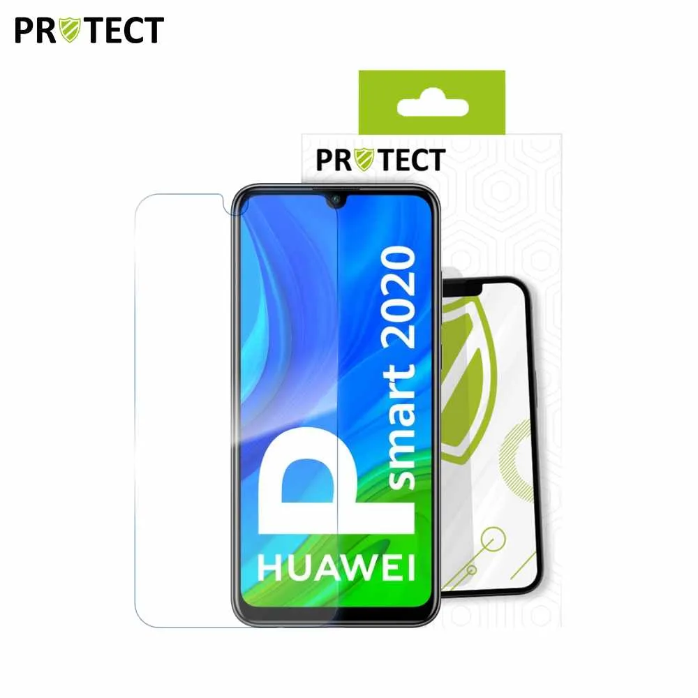 Verre Trempé Classique PROTECT pour Huawei P Smart 2020 Transparent — vue 2
