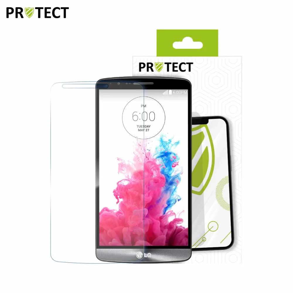 Verre Trempé Classique PROTECT pour LG G3 D855 Transparent — vue 2