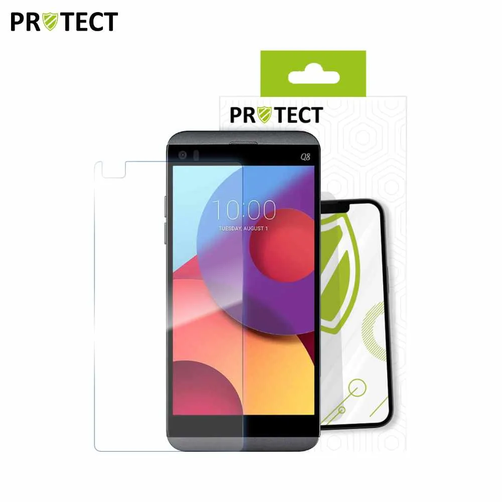 Verre Trempé Classique PROTECT pour LG Q8 H970 Transparent — vue 2