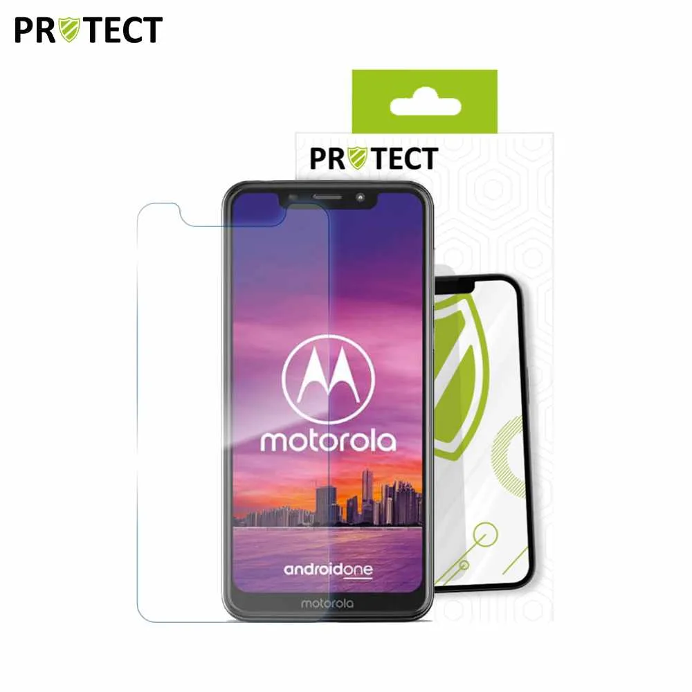 Verre Trempé Classique PROTECT pour Motorola One XT1941-4 Transparent — vue 2