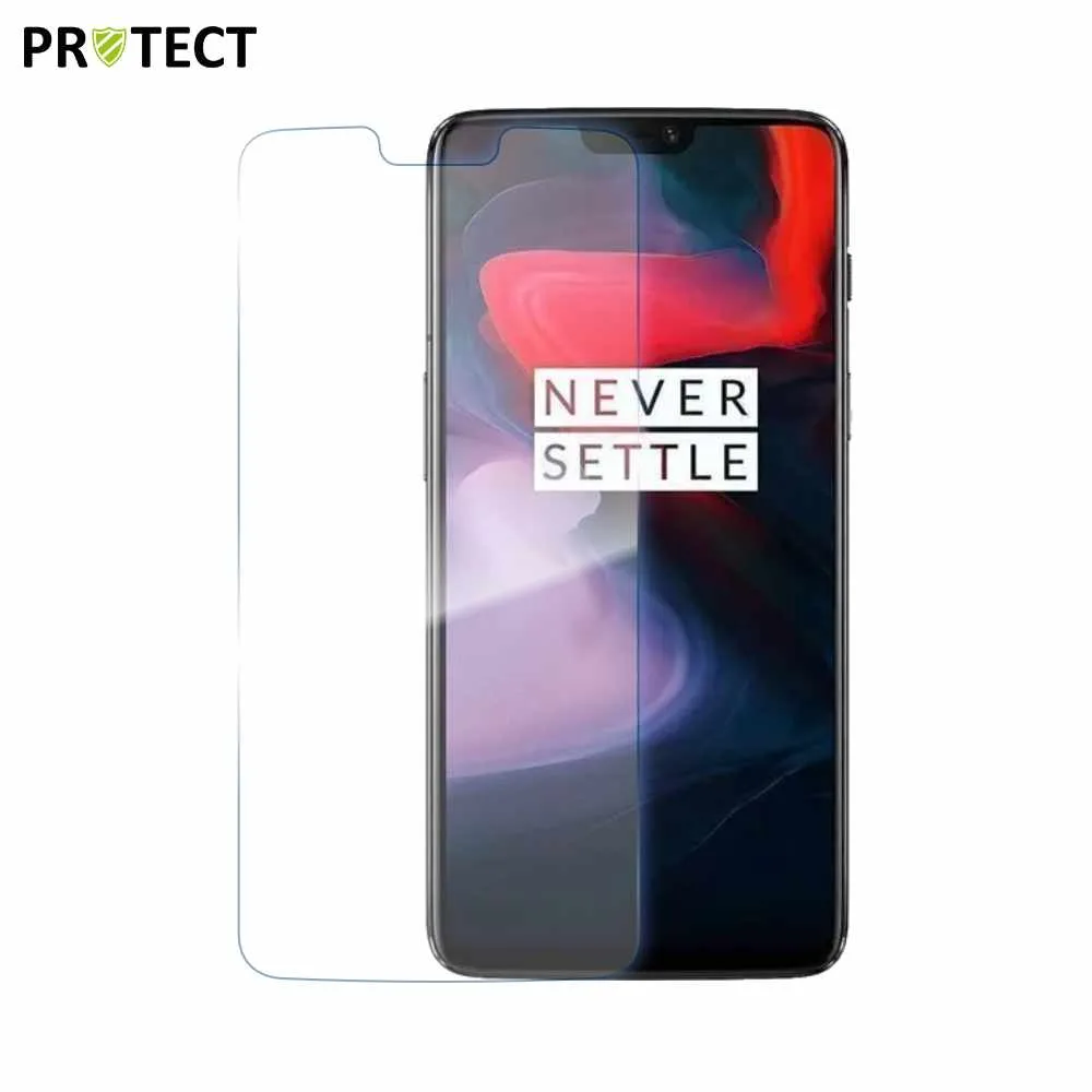 Verre Trempé Classique PROTECT pour OnePlus 6 Transparent