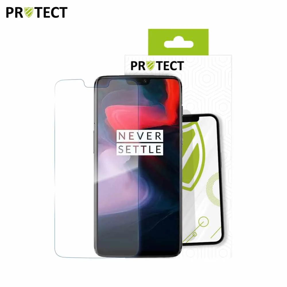 Verre Trempé Classique PROTECT pour OnePlus 6 Transparent — vue 2