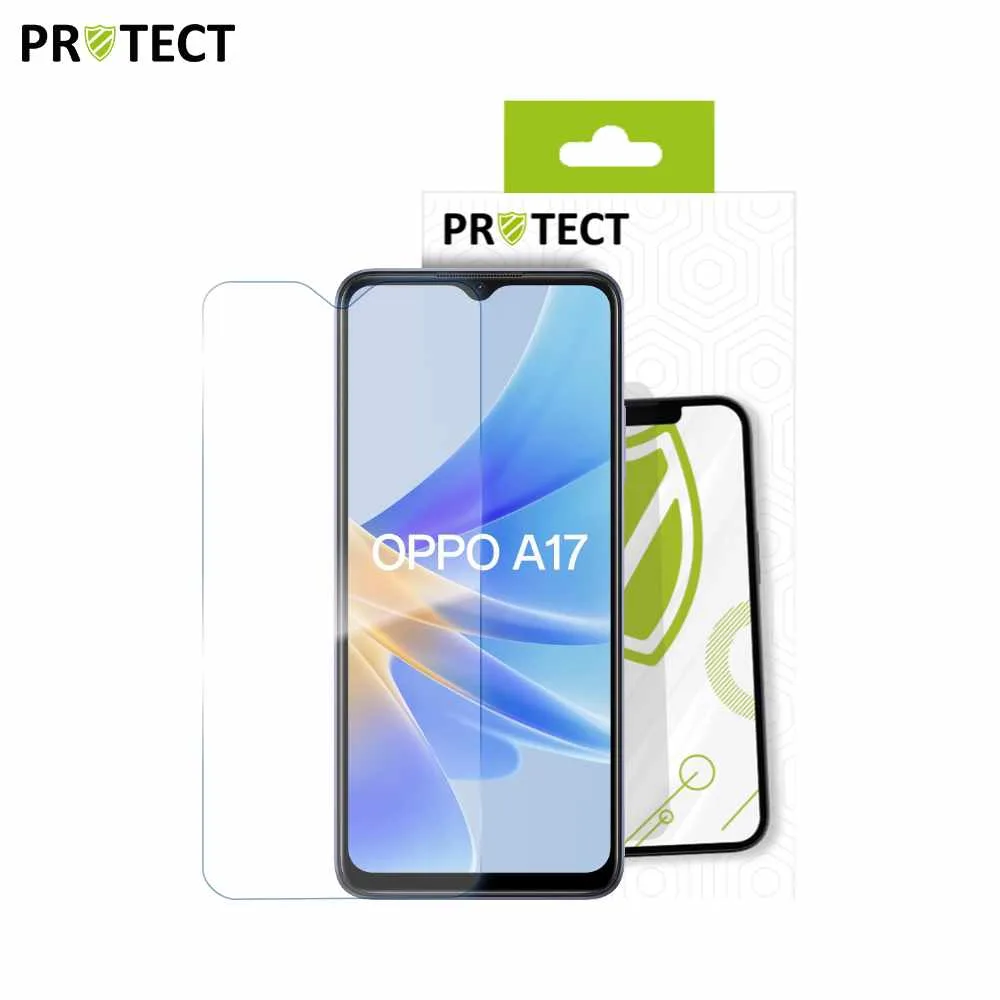 Verre Trempé Classique PROTECT pour OPPO A17 (CPH2477) Transparent — vue 2