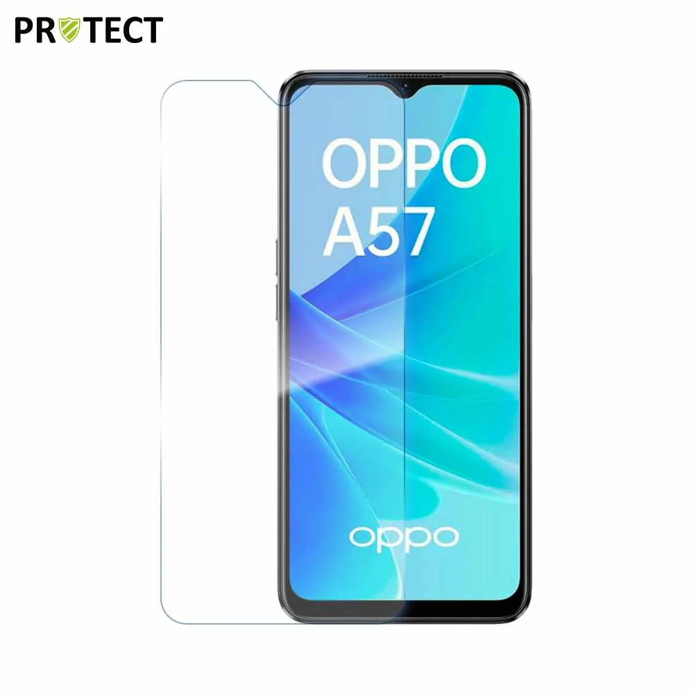 Verre Trempé Classique PROTECT pour OPPO A57 (CPH2387) Transparent