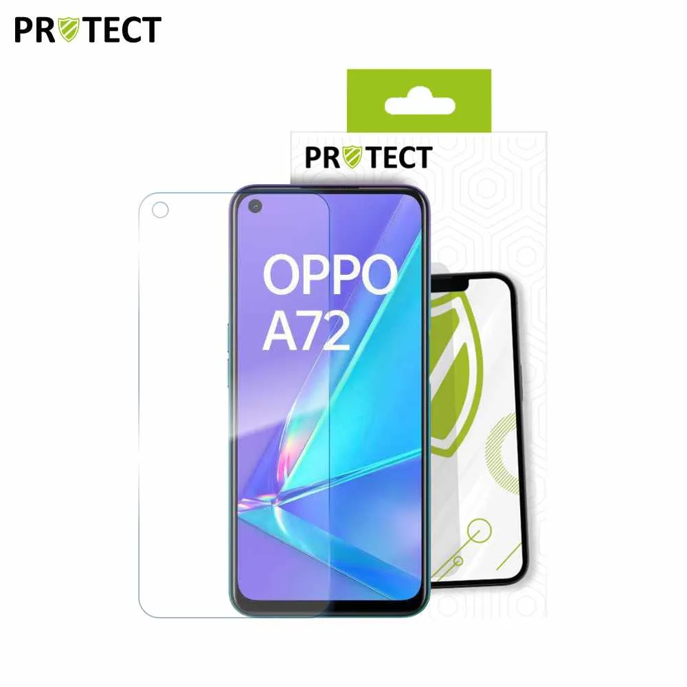 Verre Trempé Classique PROTECT pour OPPO A72 4G Transparent — vue 2