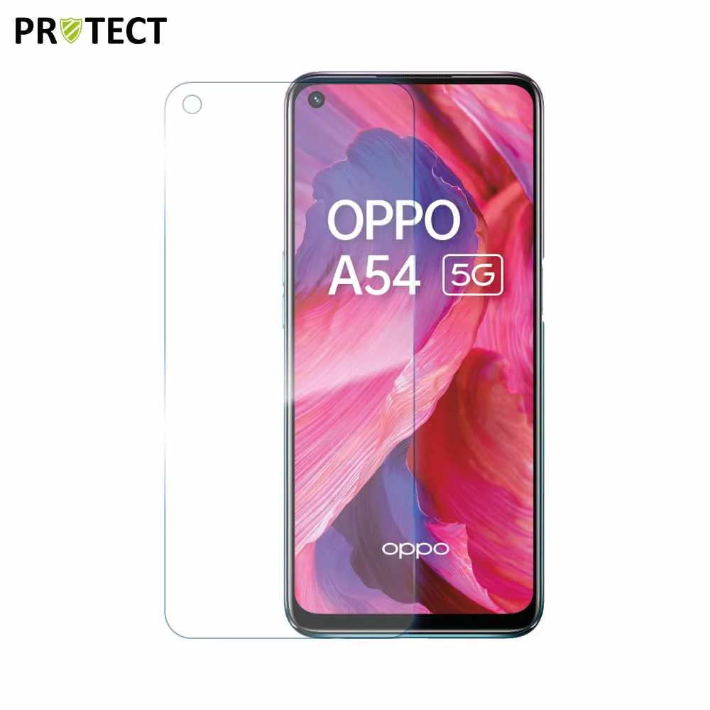 Verre Trempé Classique PROTECT pour OPPO A74 5G & A54 5G Transparent
