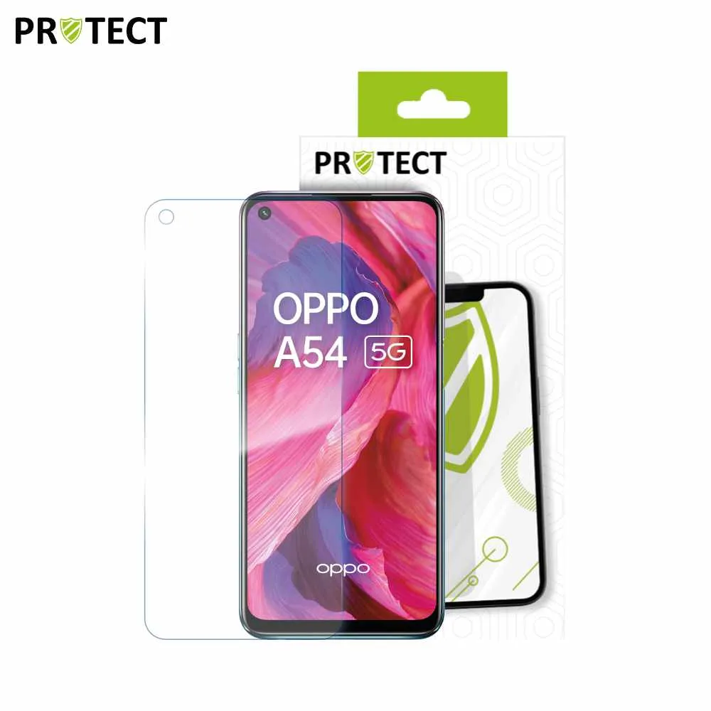 Verre Trempé Classique PROTECT pour OPPO A74 5G & A54 5G Transparent — vue 2