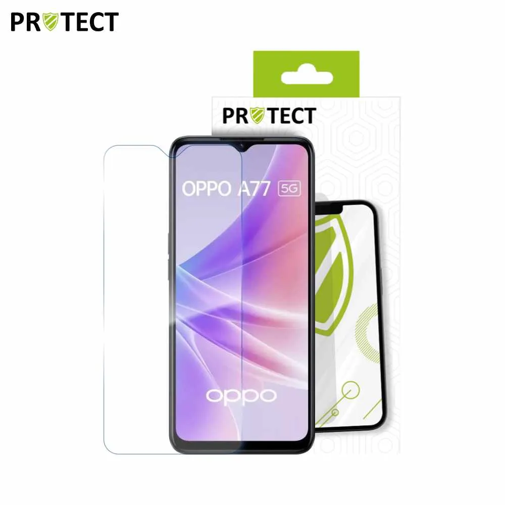 Verre Trempé Classique PROTECT pour OPPO A77 5G Transparent — vue 2