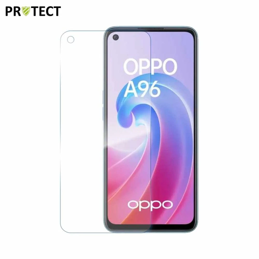 Verre Trempé Classique PROTECT pour OPPO A96 4G Transparent
