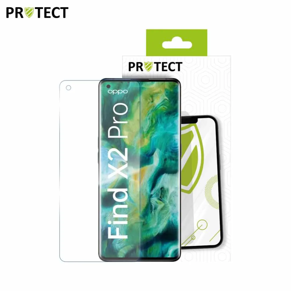 Verre Trempé Classique PROTECT pour OPPO Find X2 Pro Transparent — vue 2