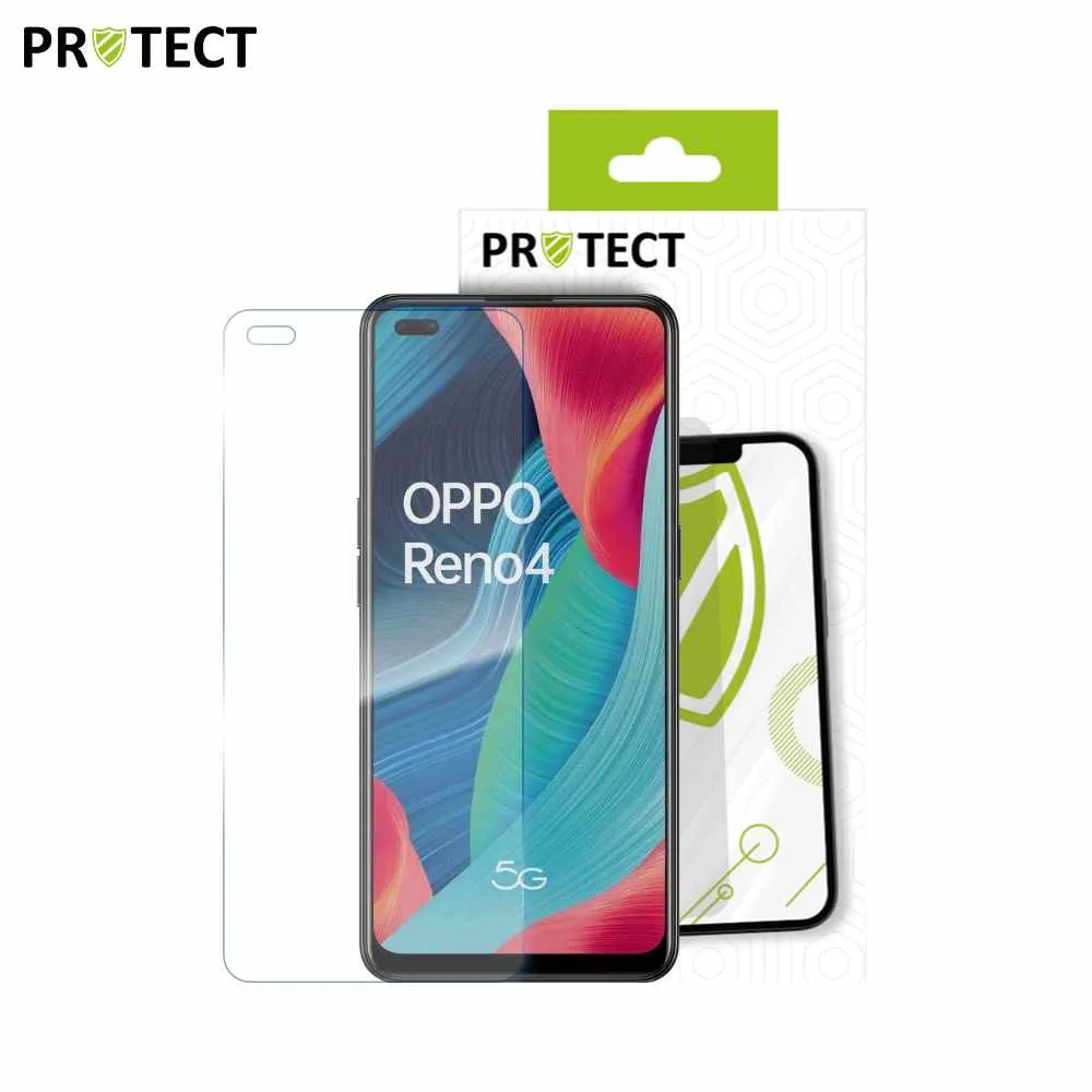 Verre Trempé Classique PROTECT pour OPPO Reno 4 5G Transparent — vue 2